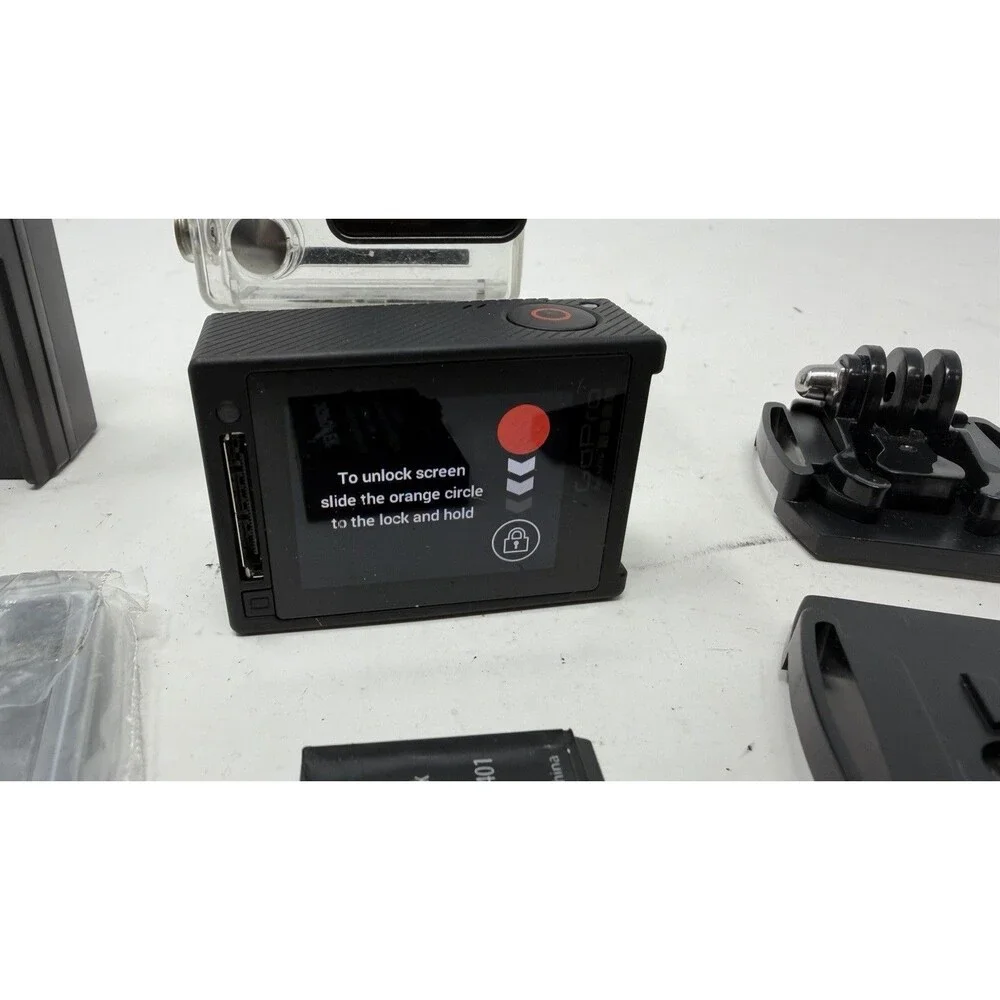 GoPro HERO4 Silver Action Camera 4K Ultra HD Touch Screen Waterproof Tested